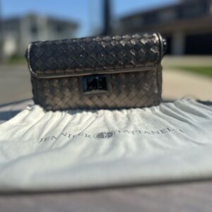 Jennifer Tattanelli Metallic Clutch